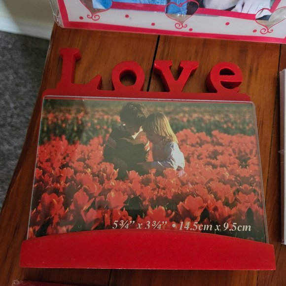 Lot of 7 Photo Picture Frames - Picture 5 of 15